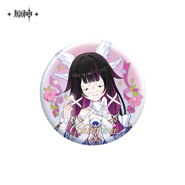 miHoYo Genshin Impact 5th Anniversary Series Tin Badge Columbina