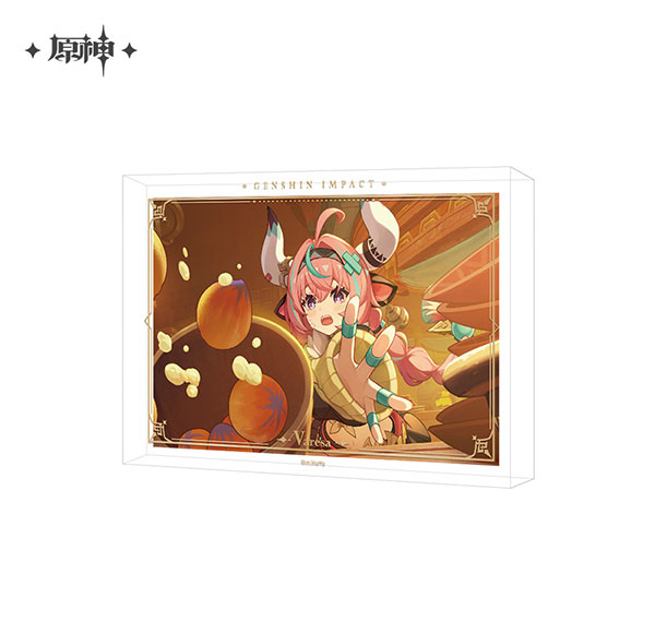miHoYo Genshin Impact Character PV Series Thick Acrylic Art Varesa รูปภาพ 1