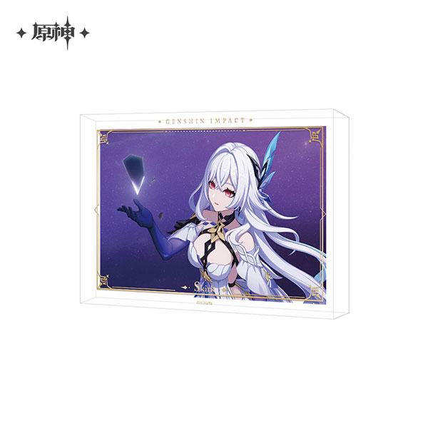 miHoYo Genshin Impact Character PV Series Thick Acrylic Art Skirk