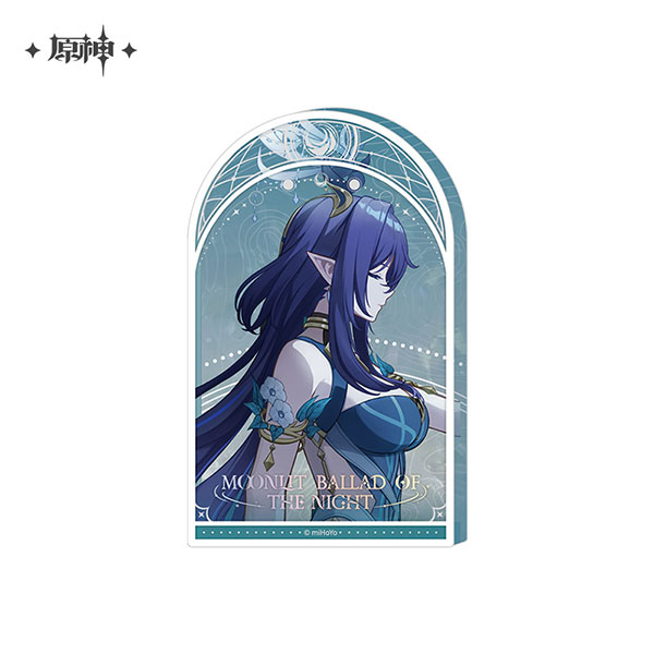 miHoYo Genshin Impact "Moonlit Ballad of the Night" Series Thick Acrylic Block Lauma