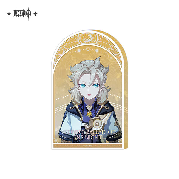 miHoYo Genshin Impact "Moonlit Ballad of the Night" Series Thick Acrylic Block Albedo Bild 1