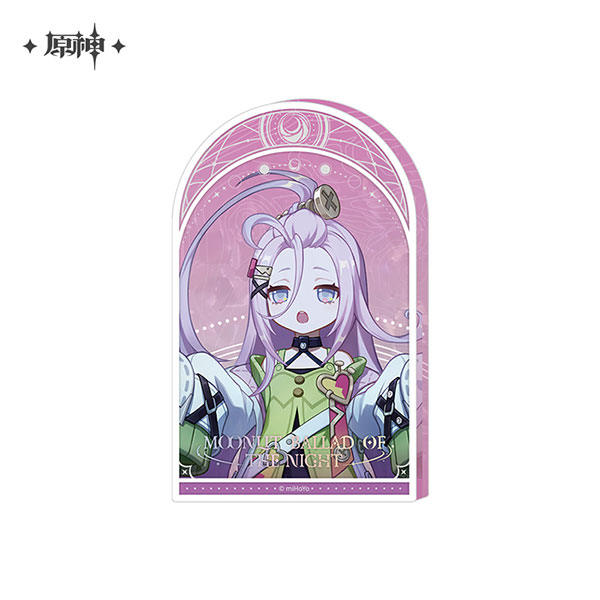 miHoYo Genshin Impact "Moonlit Ballad of the Night" Series Thick Acrylic Block Aino
