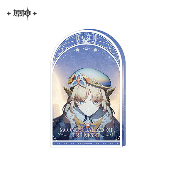 miHoYo Genshin Impact "Moonlit Ballad of the Night" Series Thick Acrylic Block Nicole Reeyn