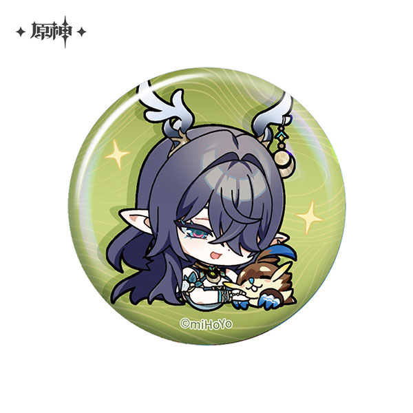 miHoYo Genshin Impact Chibi Stamp Series Tin Badge Nod-Krai Lauma