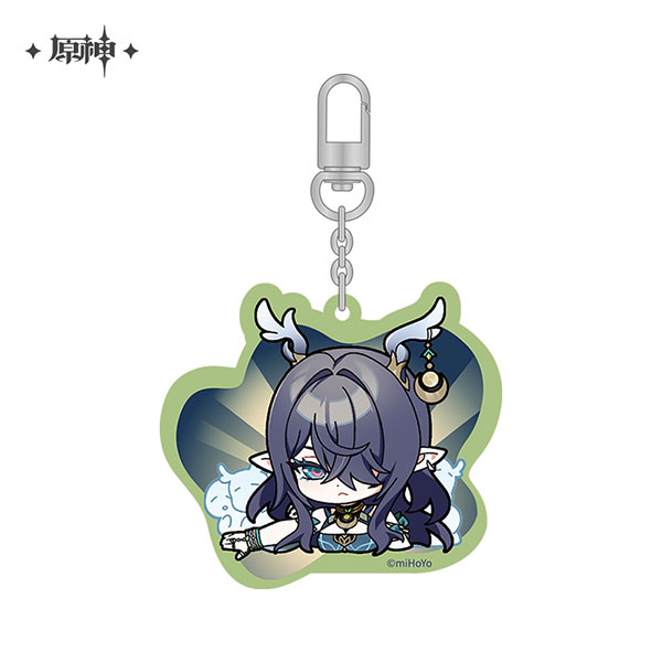 miHoYo Genshin Impact Chibi Stamp Series Acrylic Strap Nod-Krai Lauma