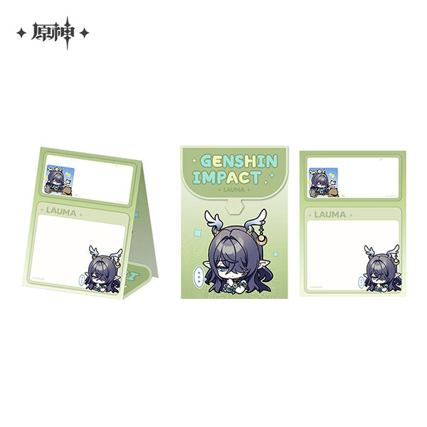 miHoYo Genshin Impact Chibi Stamp Series Stand Memo Nod-Krai Lauma