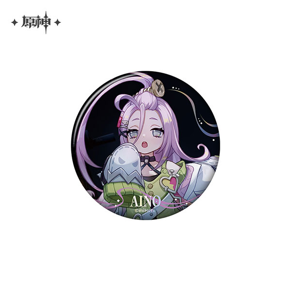 miHoYo Genshin Impact Song of the Welkin Moon Series Tin Badge Aino