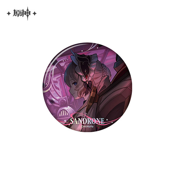 miHoYo Genshin Impact Song of the Welkin Moon Series Tin Badge Sandrone A Type