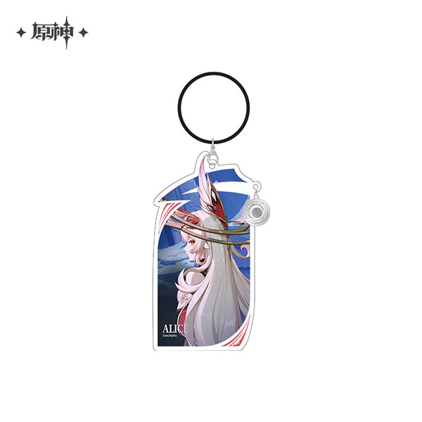 miHoYo Genshin Impact Song of the Welkin Moon Series Acrylic Strap Alice