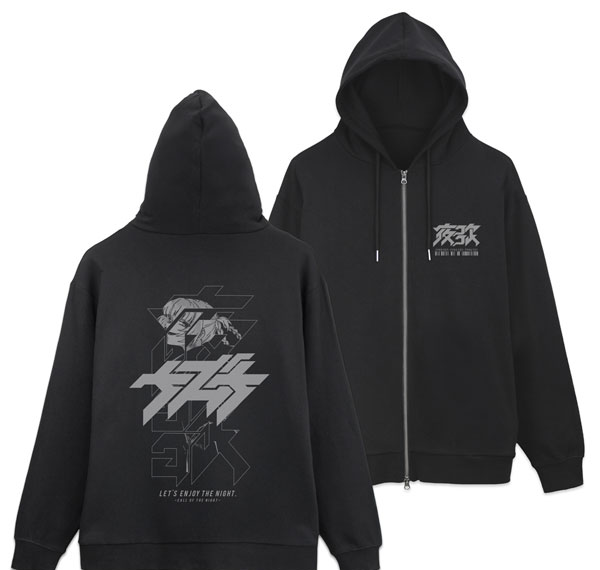 COSPA TV Anime "Call of the Night" Season 2 Call of the Night Zip Hoodie /BLACK-L รูปภาพ 1