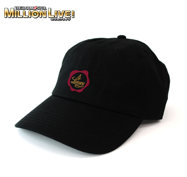 COSPA THE IDOLM@STER Million Live! 4Luxury Embroidery Low Cap /BLACK
