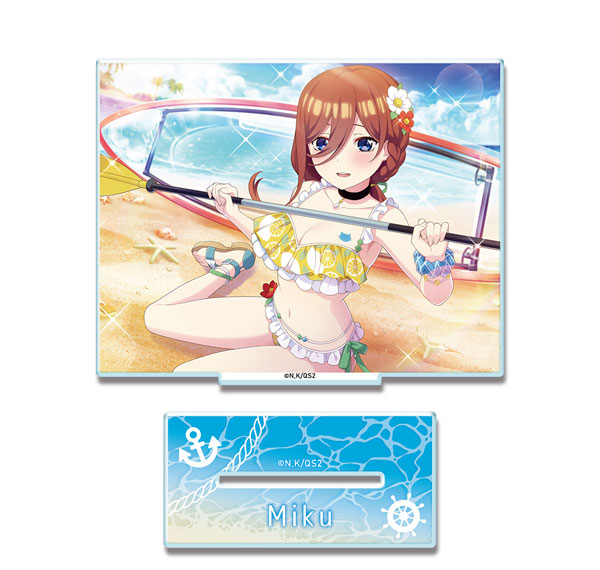 License Agent The Quintessential Quintuplets * Acrylic Stand Ver.2 Design 03 (Miku Nakano /A) รูปภาพ 1