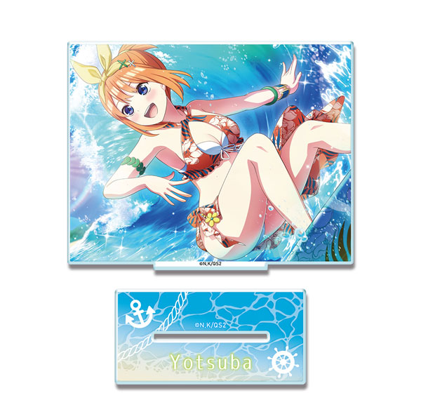 License Agent The Quintessential Quintuplets * Acrylic Stand Ver.2 Design 04 (Yotsuba Nakano /A) รูปภาพ 1