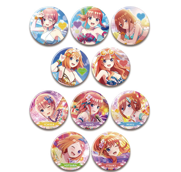 License Agent The Quintessential Quintuplets * Trading Tin Badge Vol.3 10Pack BOX Bild 1