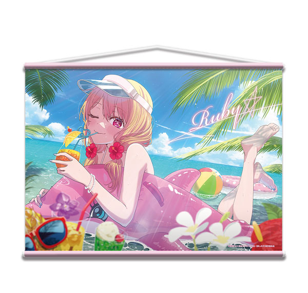 License Agent TV Anime [Oshi no Ko] B2 Wall Scroll Ver.2 Design 01 (Ruby) Bild 1