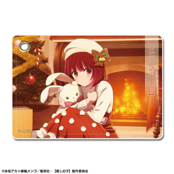 License Agent TV Anime [Oshi no Ko] Leather Pass Case Ver.4 Design 04 (Kana Arima) image 1