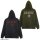 COSPA EVANGELION U.N.NERV Zip Hoodie /BLACK-M gambar 2