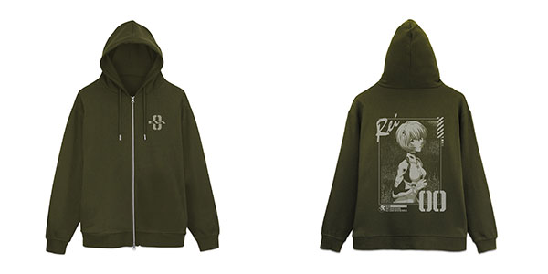 COSPA EVANGELION Rei Ayanami Zip Hoodie /MOSS-M