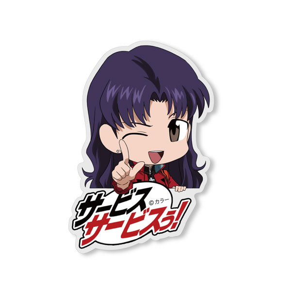 COSPA EVANGELION Misato Katsuragi Acrylic Pyocotte 画像 1