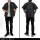 COSPA EVANGELION WILLE Work Shirt /GRAY-L Bild 5