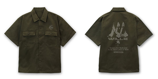 COSPA EVANGELION WILLE Work Shirt /MOSS-M