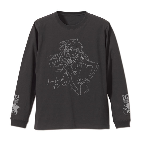 COSPA EVANGELION Asuka Langley Shikinami Ribbed Long Sleeve T-shirt /SUMI-S
