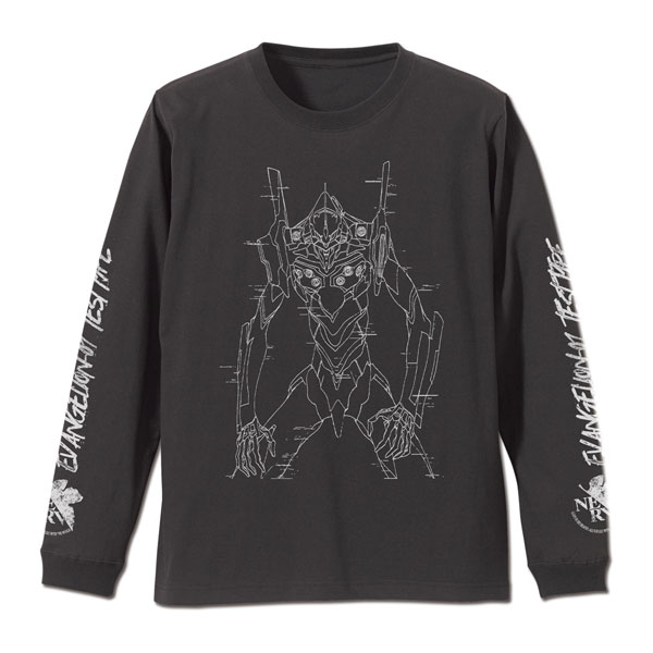 COSPA EVANGELION EVA-01 Ribbed Long Sleeve T-shirt /SUMI-M imagen 1
