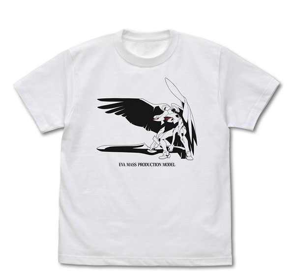 COSPA EVANGELION "Neon Genesis Evangelion Movie" Mass Production EVA T-shirt /WHITE-M รูปภาพ 1