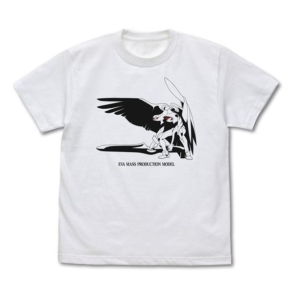 COSPA EVANGELION "Neon Genesis Evangelion Movie" Mass Production EVA T-shirt /WHITE-XL