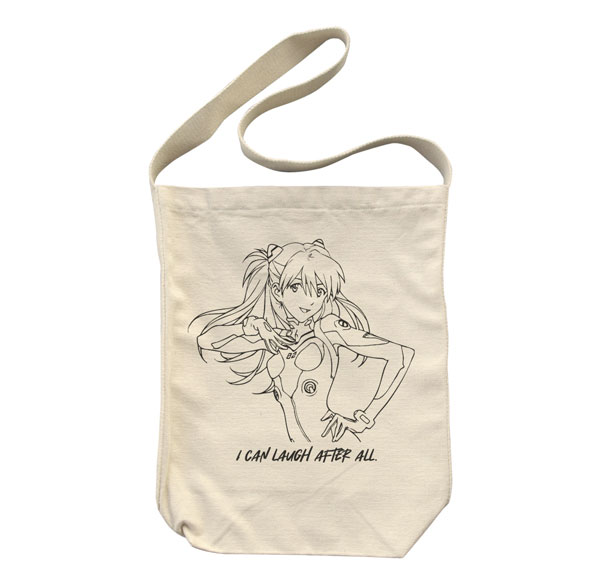 COSPA EVANGELION Asuka Langley Shikinami Shoulder Tote Bag /NATURAL รูปภาพ 1