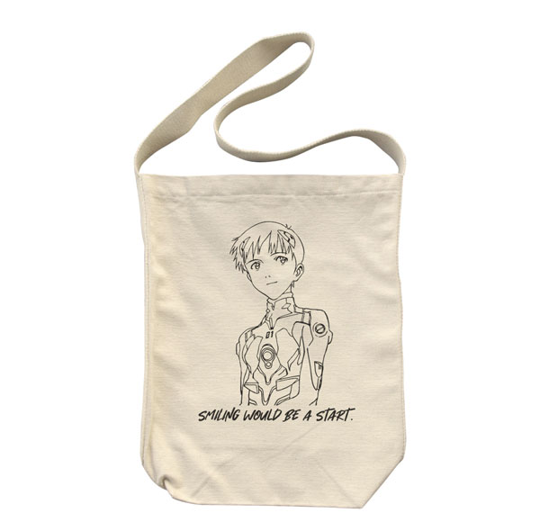 COSPA EVANGELION Shinji Ikari Shoulder Tote Bag /NATURAL Bild 1