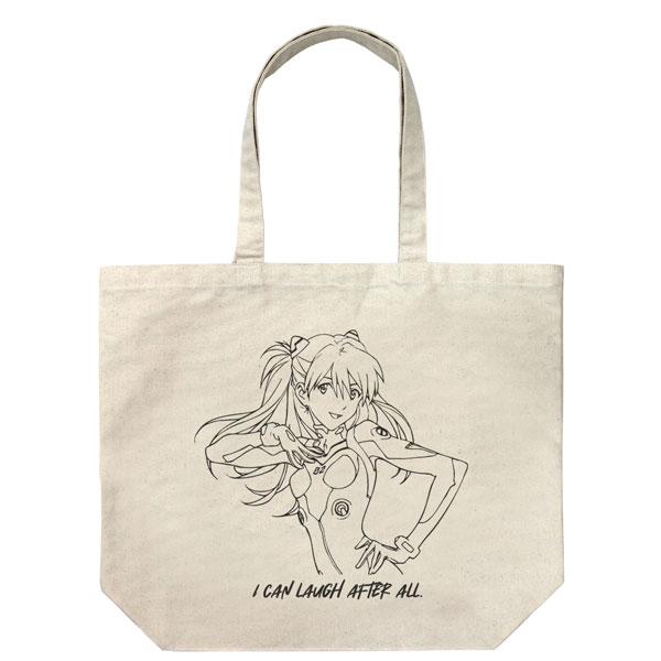 COSPA EVANGELION Asuka Langley Shikinami Large Tote Bag /NATURAL