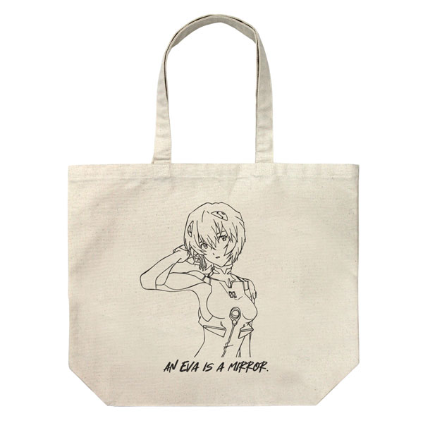 COSPA EVANGELION Rei Ayanami Large Tote Bag /NATURAL 图片 1