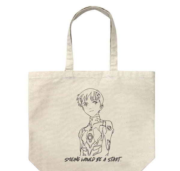COSPA EVANGELION Shinji Ikari Large Tote Bag /NATURAL Bild 1