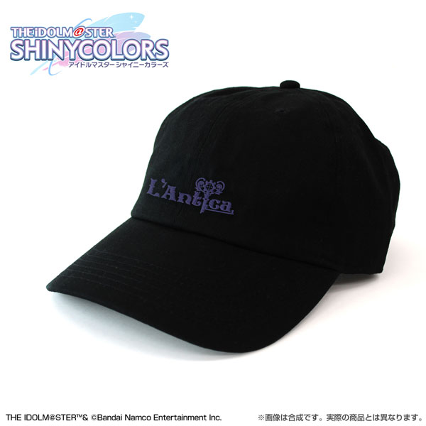 COSPA THE IDOLM@STER SHINY COLORS 283 Pro L'Antica Embroidery Low Cap /BLACK