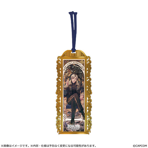 Capcom Resident Evil 30th Anniversary Main Art Metal Bookmark Leon