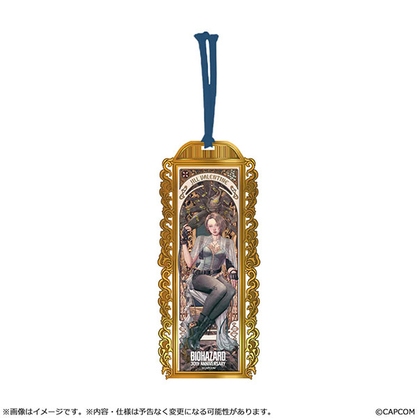 Capcom Resident Evil 30th Anniversary Main Art Metal Bookmark Jill