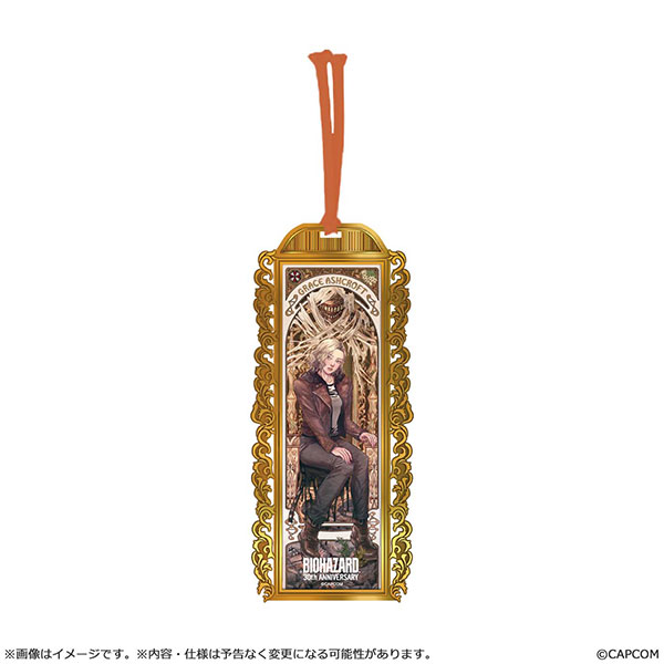 Capcom Resident Evil 30th Anniversary Main Art Metal Bookmark Grace