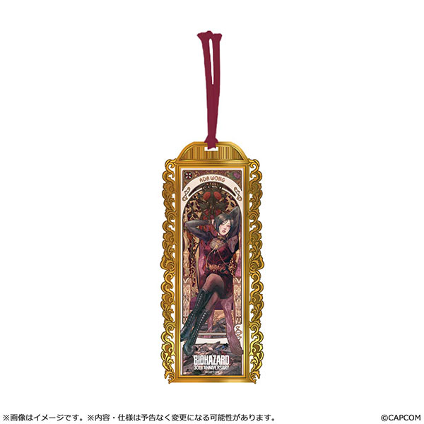 Capcom Resident Evil 30th Anniversary Main Art Metal Bookmark Ada