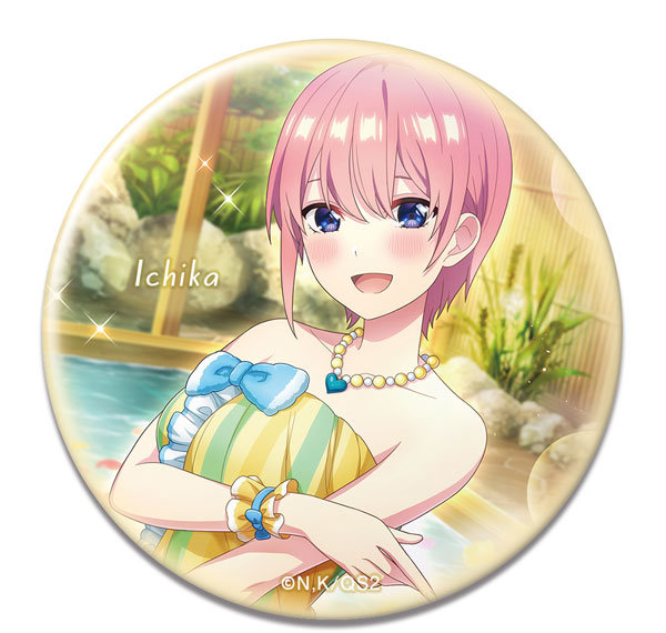 License Agent The Quintessential Quintuplets * Tin Badge Ver.2 Design 01 (Ichika Nakano /A)
