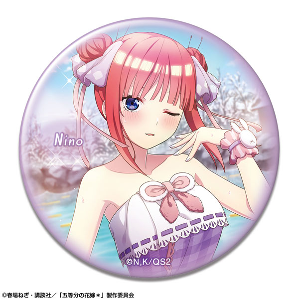 License Agent The Quintessential Quintuplets * Tin Badge Ver.2 Design 02 (Nino Nakano /A)