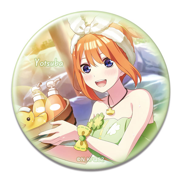 License Agent The Quintessential Quintuplets * Tin Badge Ver.2 Design 04 (Yotsuba Nakano /A) รูปภาพ 1