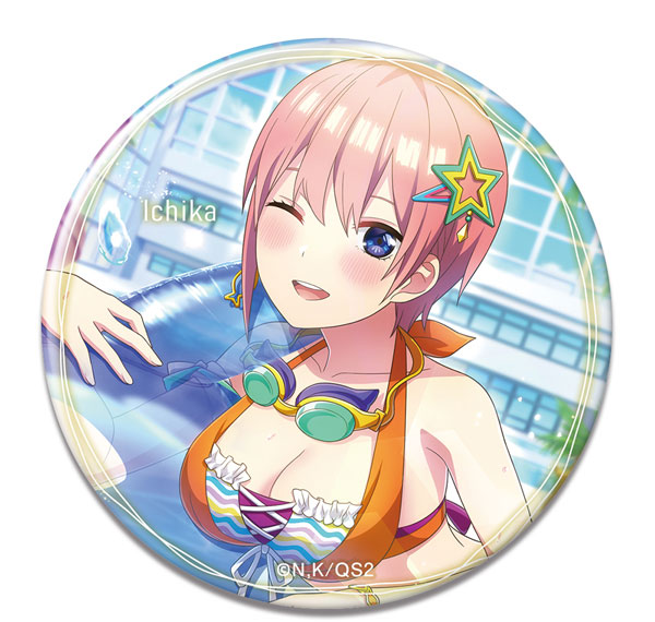 License Agent The Quintessential Quintuplets * Tin Badge Ver.2 Design 06 (Ichika Nakano /B) รูปภาพ 1