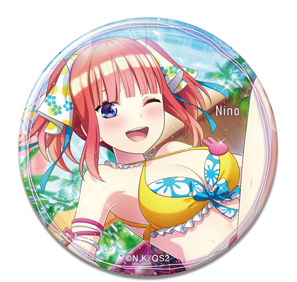 License Agent The Quintessential Quintuplets * Tin Badge Ver.2 Design 07 (Nino Nakano /B) รูปภาพ 1
