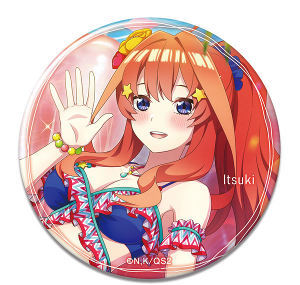License Agent The Quintessential Quintuplets * Tin Badge Ver.2 Design 10 (Itsuki Nakano /B) รูปภาพ 1