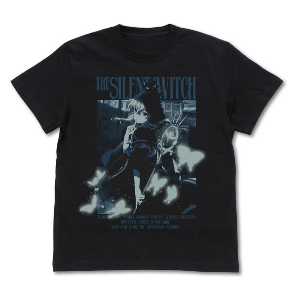 COSPA Secrets of the Silent Witch Silent Witch T-shirt /BLACK-S
