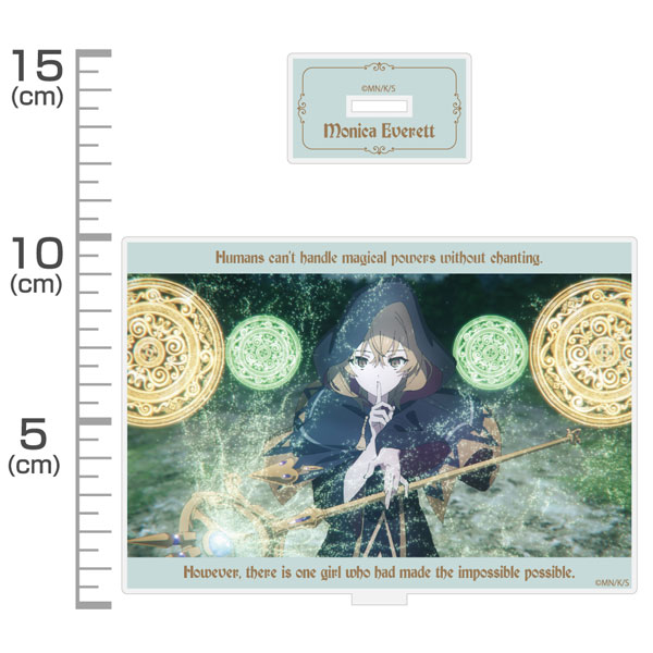 COSPA Secrets of the Silent Witch Monica Everett Visual Acrylic Stand