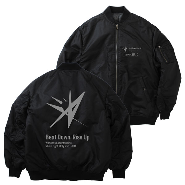 COSPA Heaven Burns Red Squad 31A Logo MA-1 Jacket Ver.2.0/BLACK-M