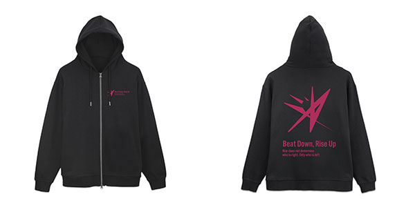 COSPA Heaven Burns Red Squad 31A Logo Zip Hoodie Ver.3.0/BLACK-L รูปภาพ 1