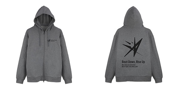 COSPA Heaven Burns Red Squad 31A Logo Zip Hoodie Ver.3.0/MIX GRAY-XL รูปภาพ 1